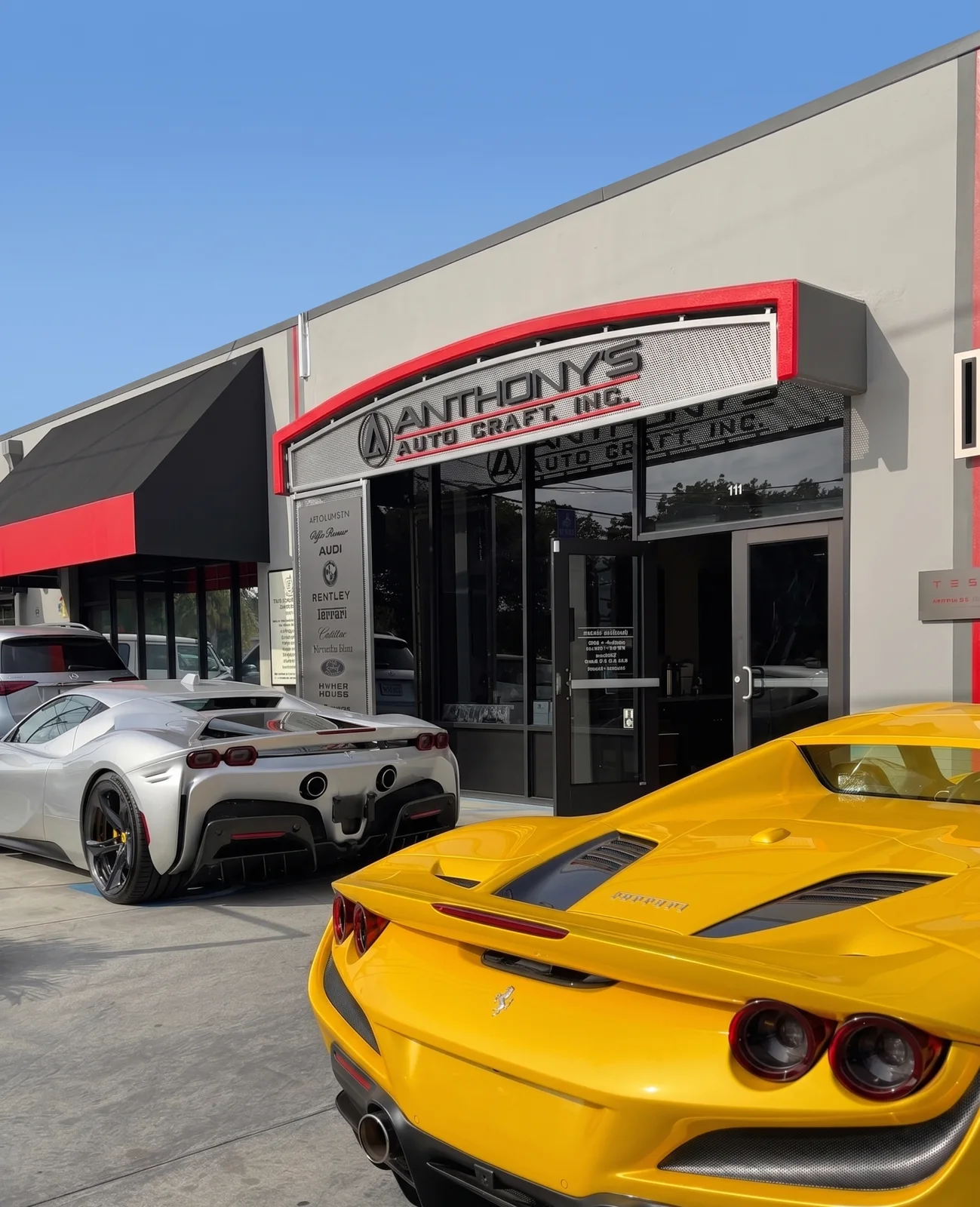 Anthony's Auto Craft facility in San Rafael