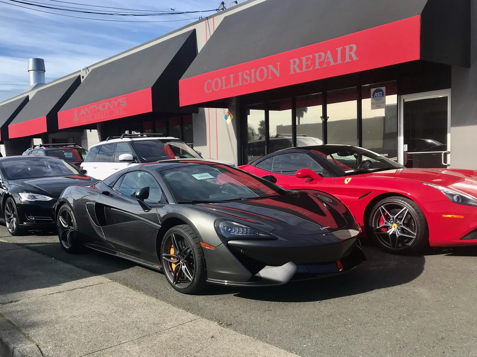 Vehicle and workshop detail at Anthony’s Auto Craft