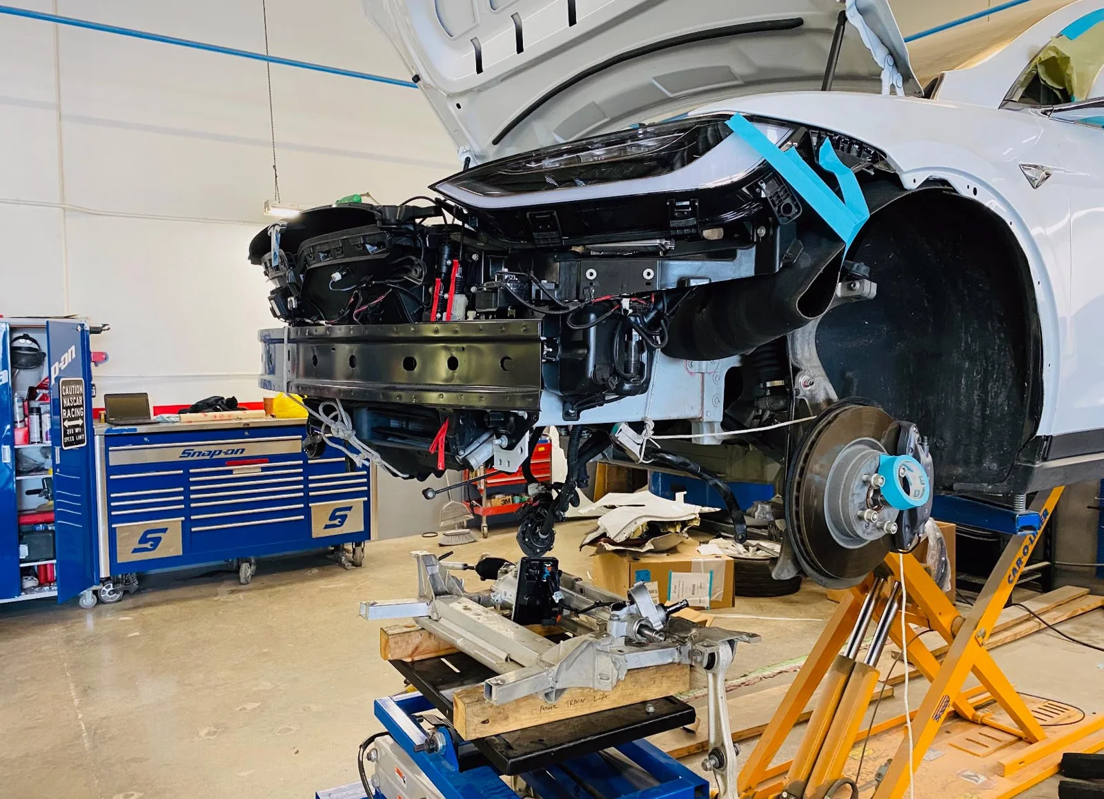 Luxury auto body work at Anthony's Auto Craft in Marin