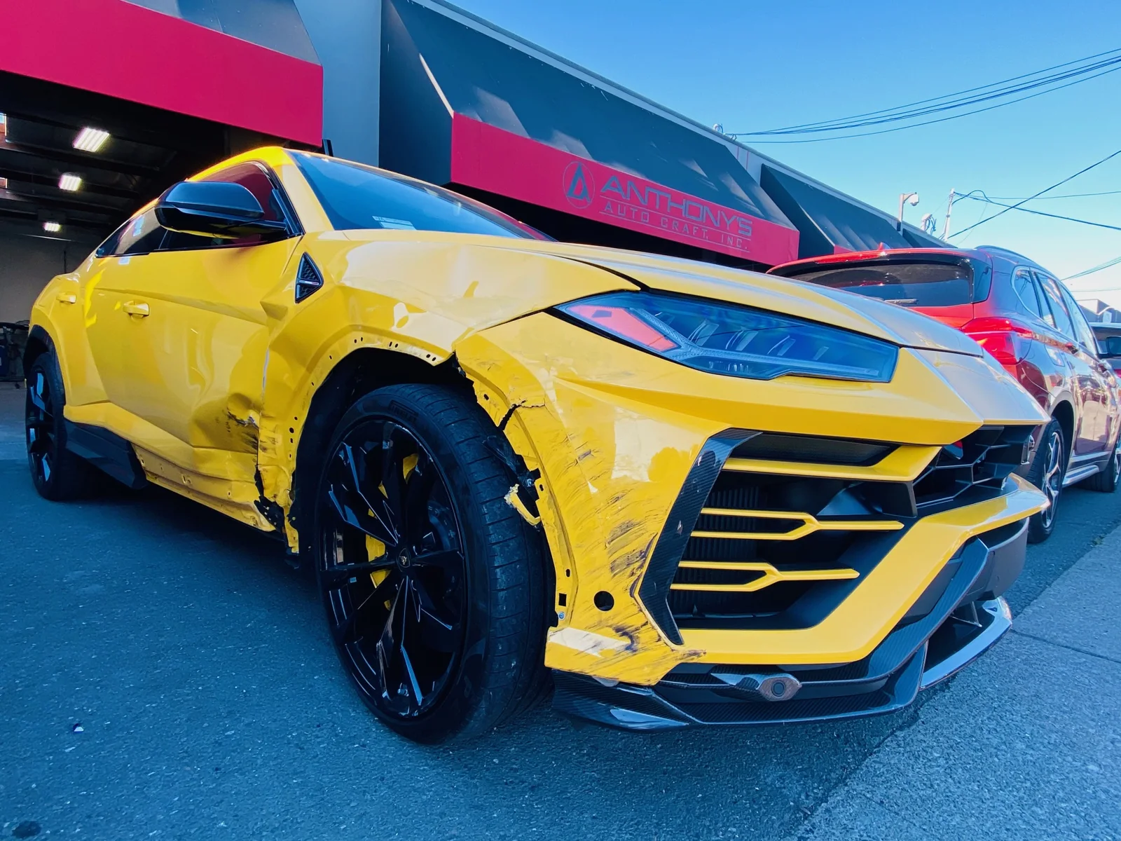 Collision repair at Anthony's Auto Craft
