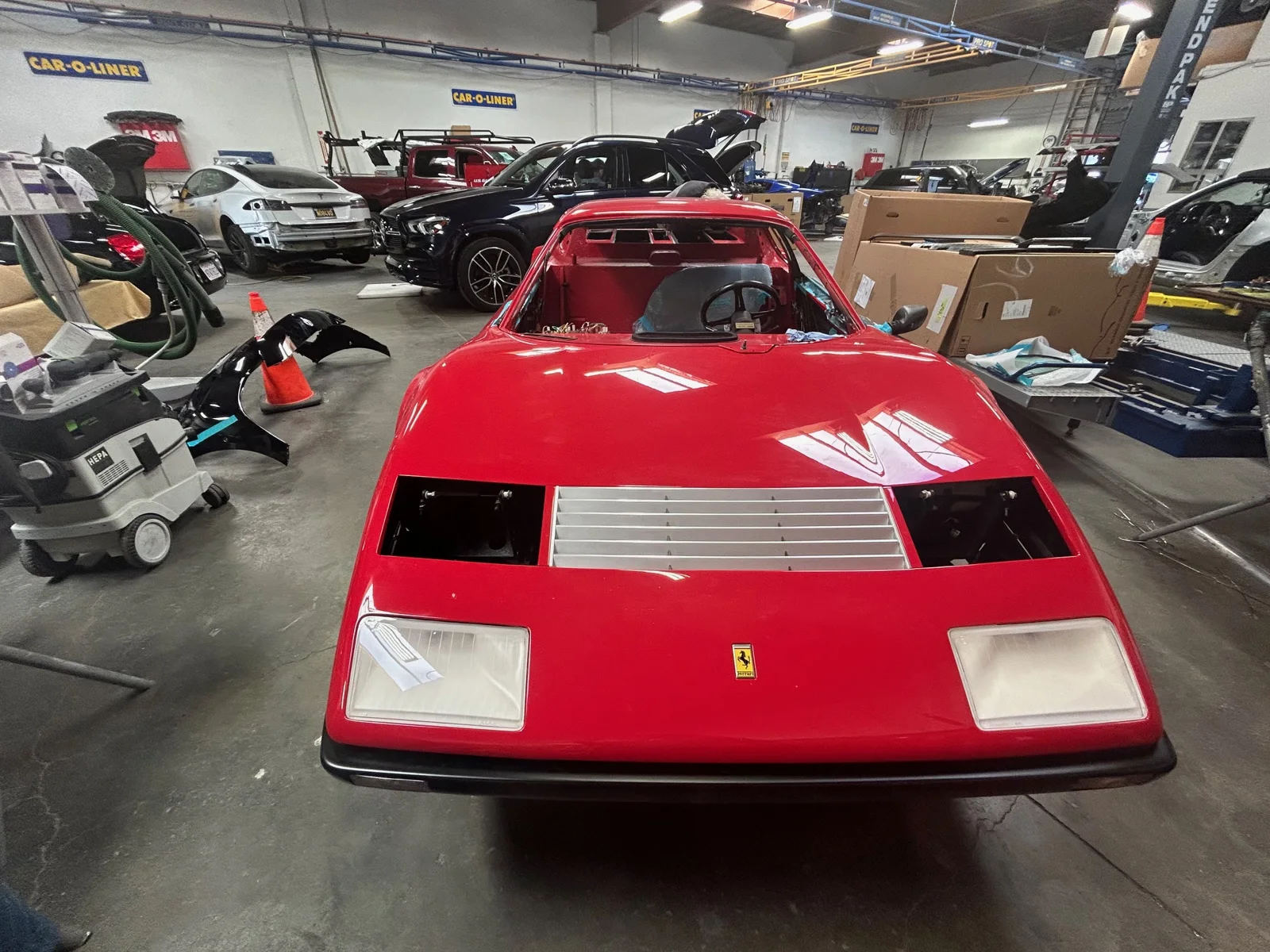 Vehicle and workshop detail at Anthony’s Auto Craft