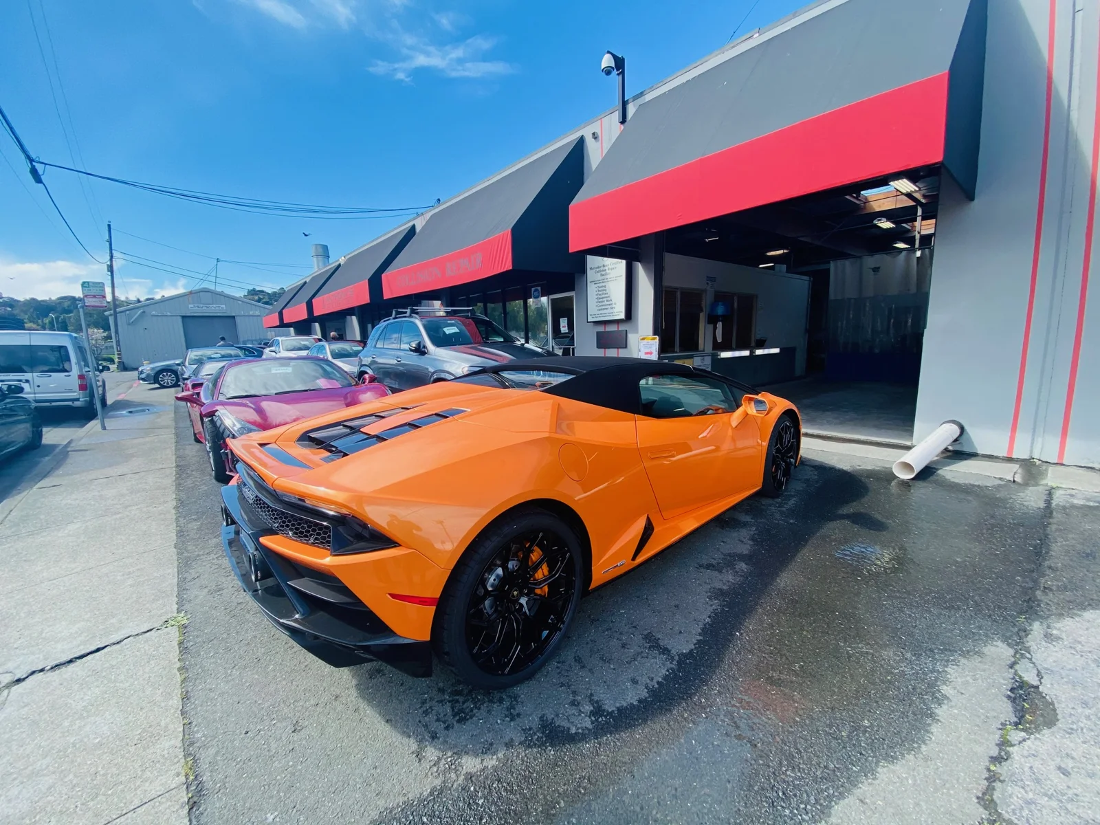 Vehicle and workshop detail at Anthony’s Auto Craft