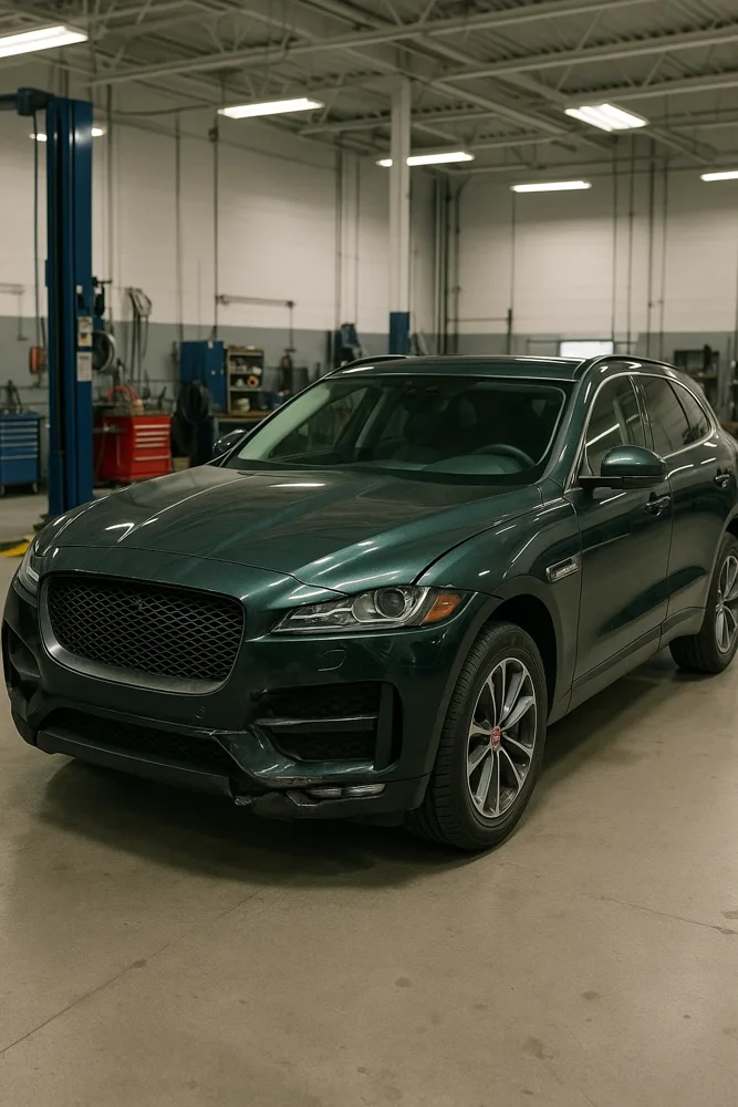Jaguar repair illustration