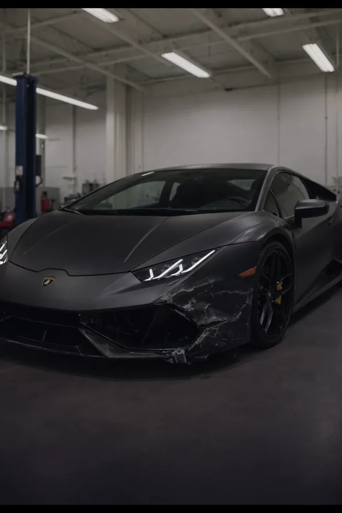 Lamborghini repair illustration